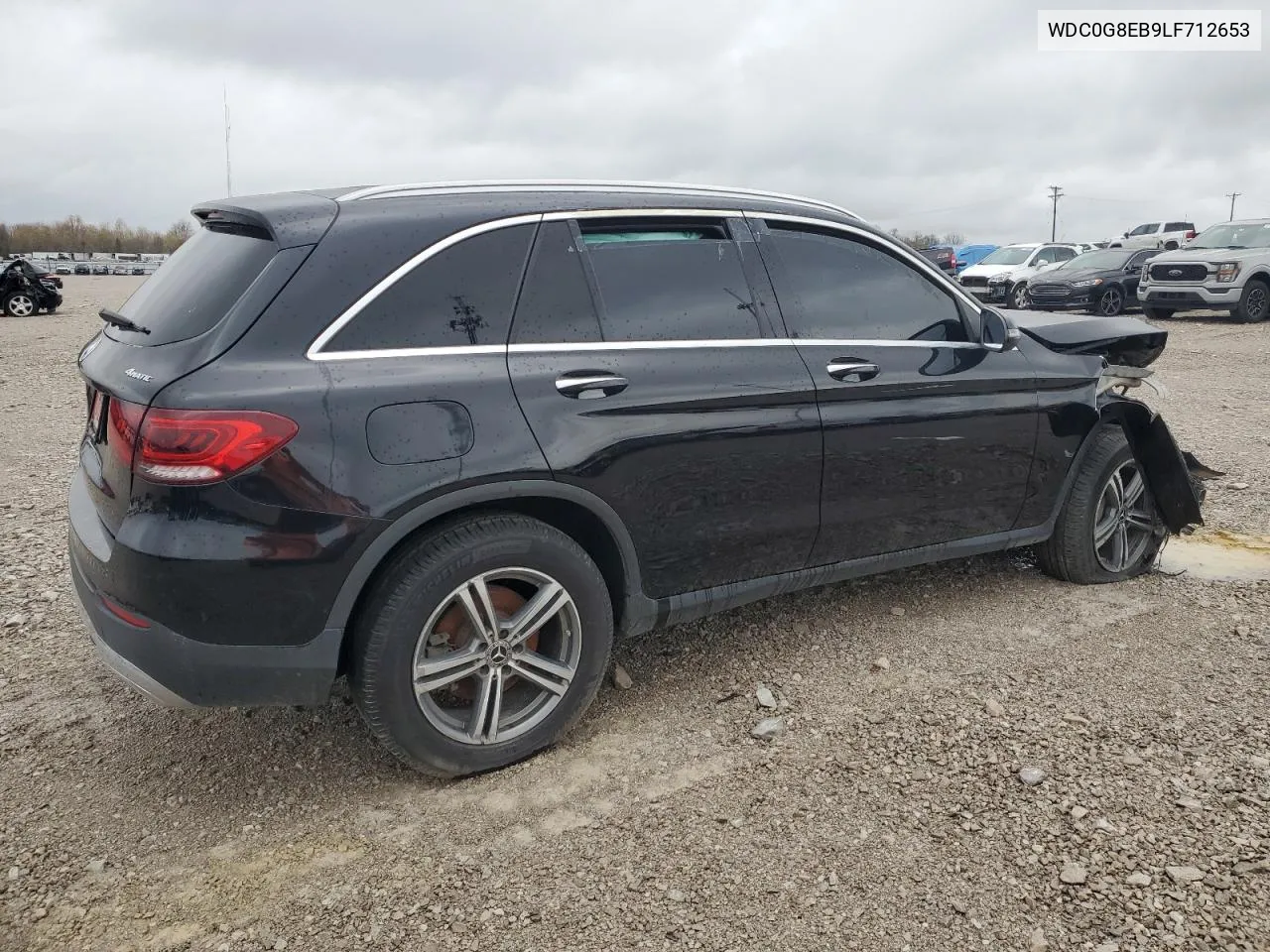 2020 Mercedes-Benz Glc 300 4Matic VIN: WDC0G8EB9LF712653 Lot: 77368974