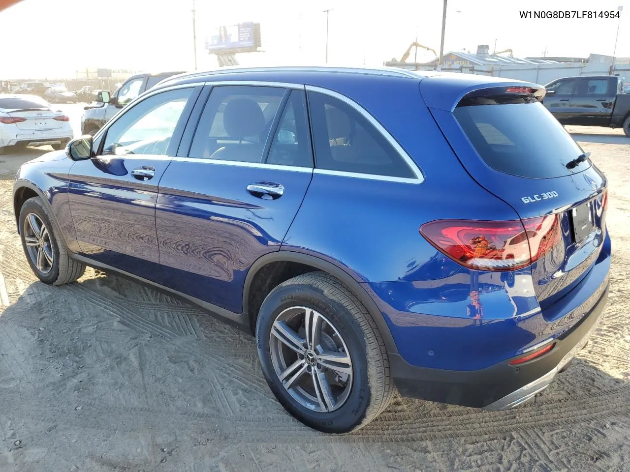 2020 Mercedes-Benz Glc 300 VIN: W1N0G8DB7LF814954 Lot: 77477764