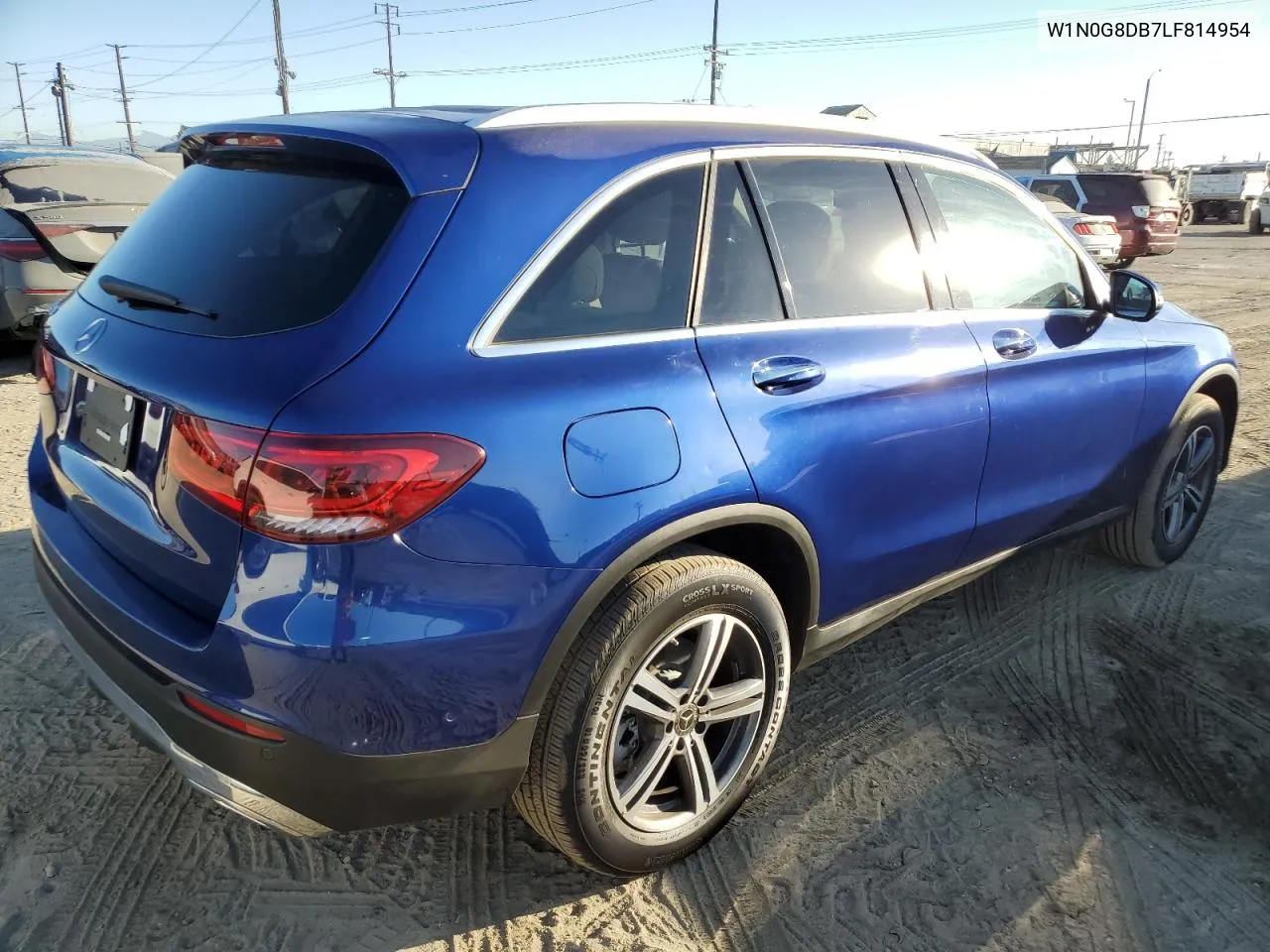 2020 Mercedes-Benz Glc 300 VIN: W1N0G8DB7LF814954 Lot: 77477764