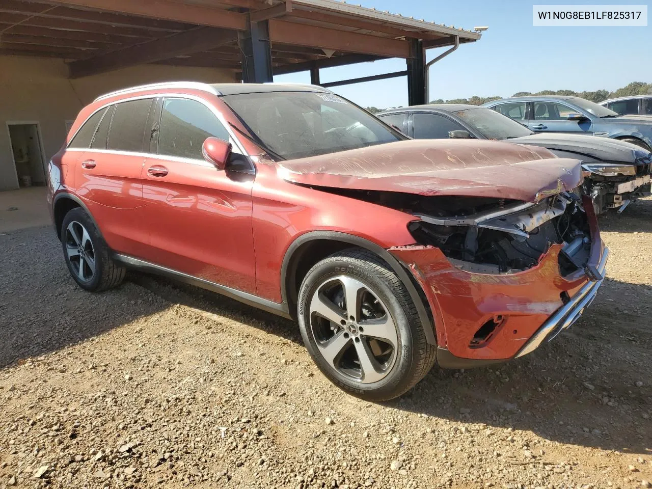 2020 Mercedes-Benz Glc 300 4Matic VIN: W1N0G8EB1LF825317 Lot: 77780154