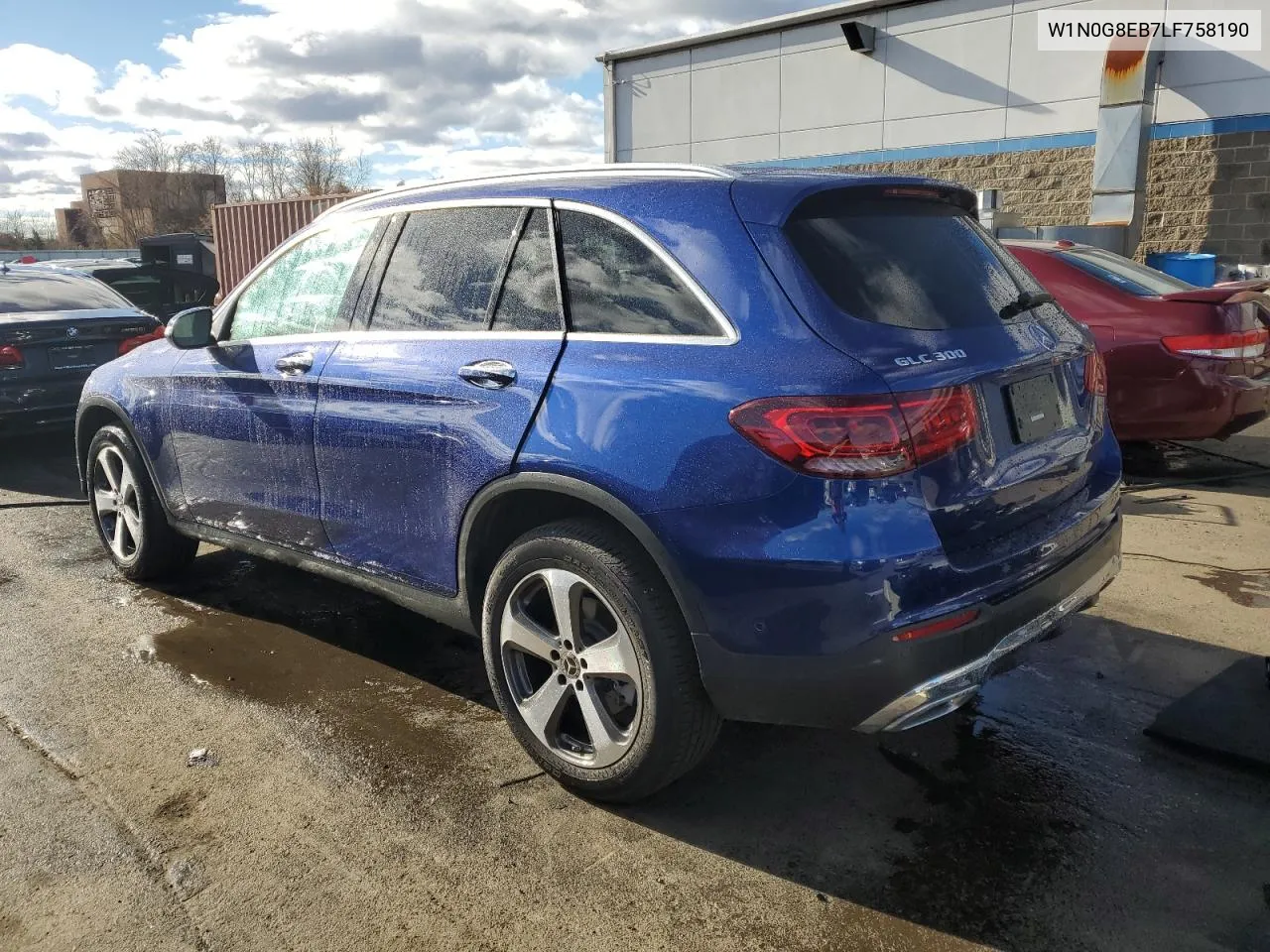 2020 Mercedes-Benz Glc 300 4Matic VIN: W1N0G8EB7LF758190 Lot: 77951564