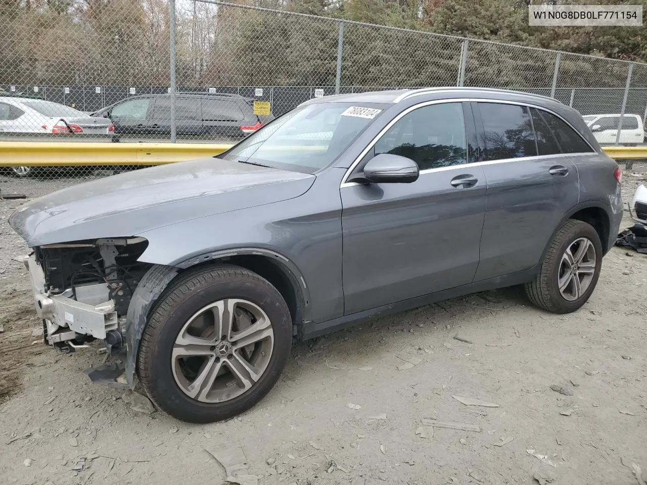 2020 Mercedes-Benz Glc 300 VIN: W1N0G8DB0LF771154 Lot: 78083104