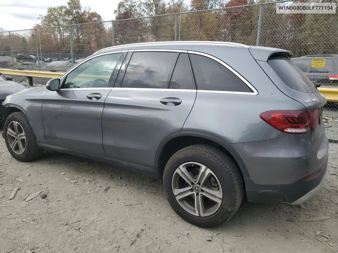 2020 Mercedes-Benz Glc 300 VIN: W1N0G8DB0LF771154 Lot: 78083104