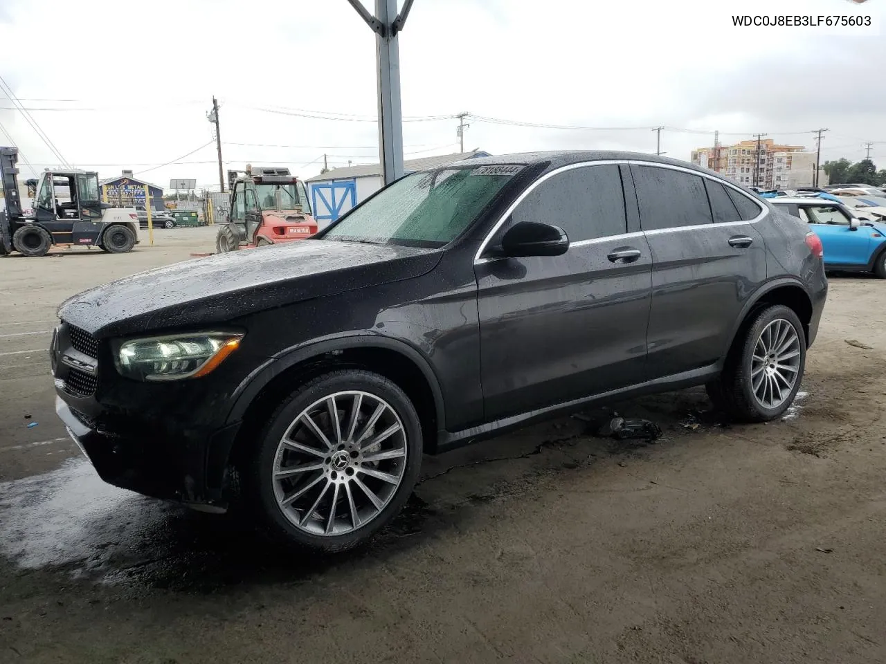 2020 Mercedes-Benz Glc Coupe 300 4Matic VIN: WDC0J8EB3LF675603 Lot: 78188444