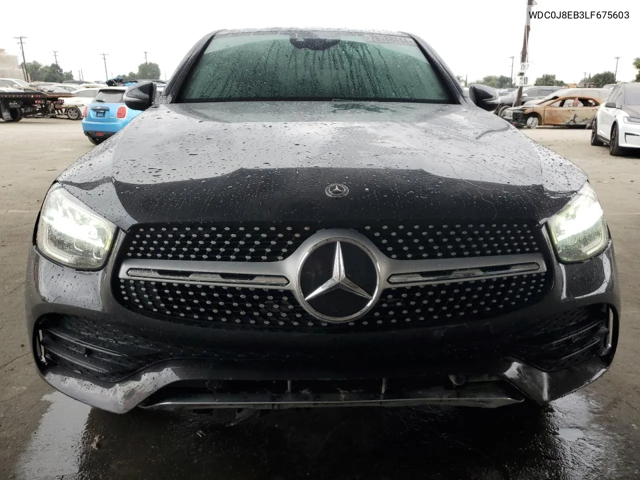 2020 Mercedes-Benz Glc Coupe 300 4Matic VIN: WDC0J8EB3LF675603 Lot: 78188444