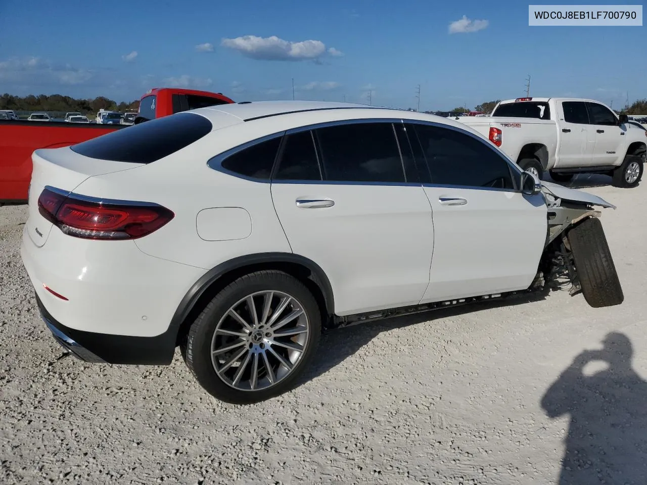 2020 Mercedes-Benz Glc Coupe 300 4Matic VIN: WDC0J8EB1LF700790 Lot: 78458944