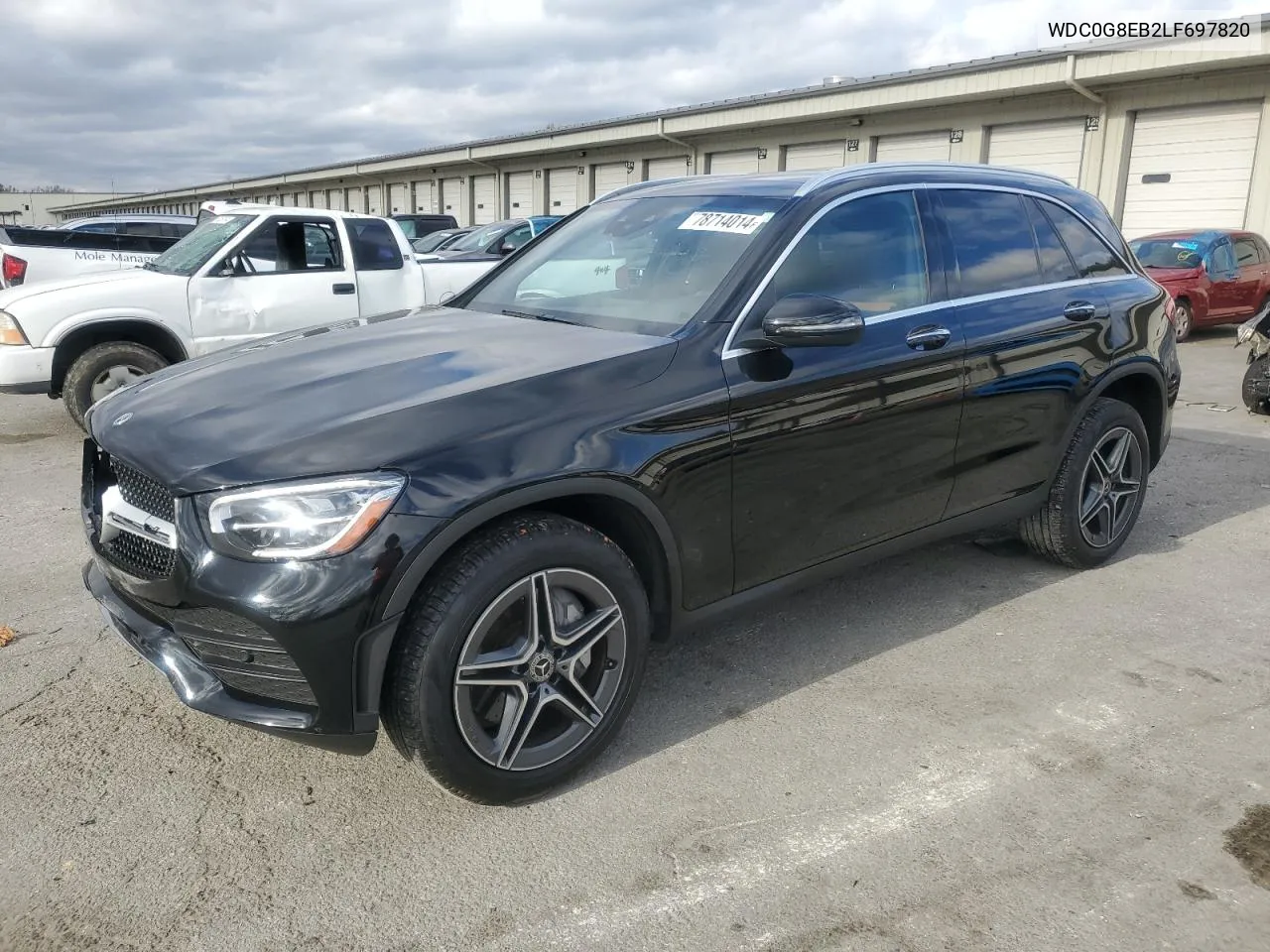 2020 Mercedes-Benz Glc 300 4Matic VIN: WDC0G8EB2LF697820 Lot: 78714014