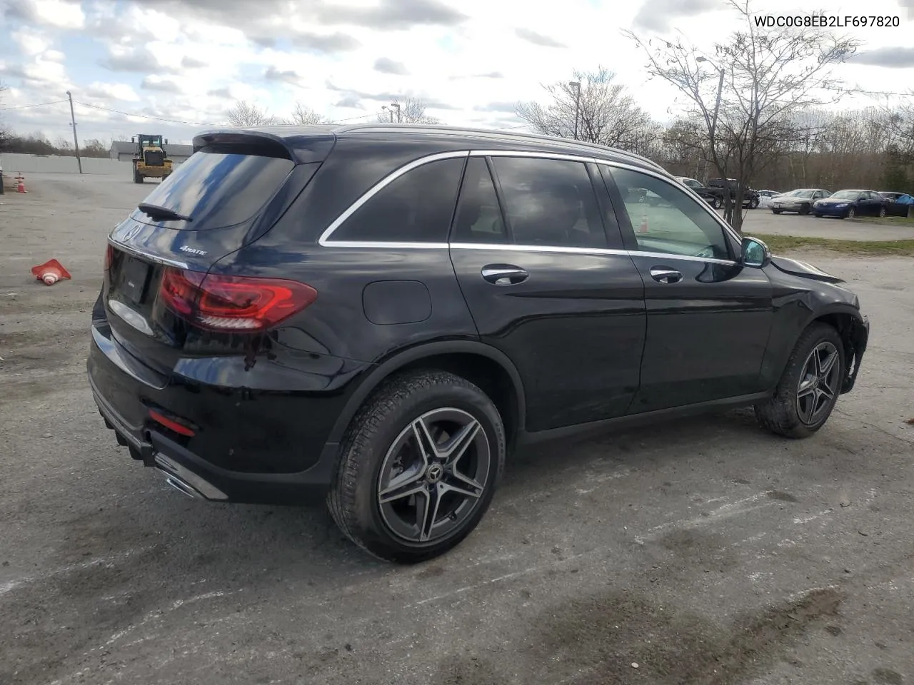 2020 Mercedes-Benz Glc 300 4Matic VIN: WDC0G8EB2LF697820 Lot: 78714014