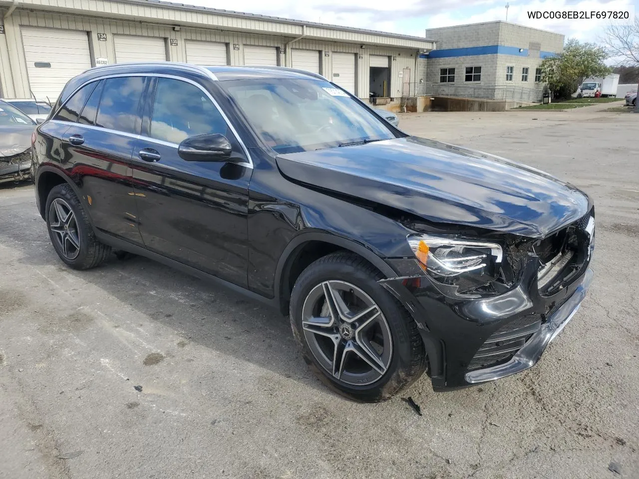 2020 Mercedes-Benz Glc 300 4Matic VIN: WDC0G8EB2LF697820 Lot: 78714014