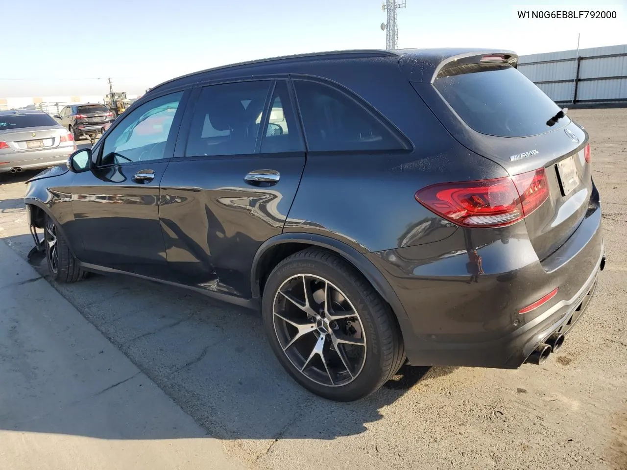 2020 Mercedes-Benz Glc 43 4Matic Amg VIN: W1N0G6EB8LF792000 Lot: 78865224