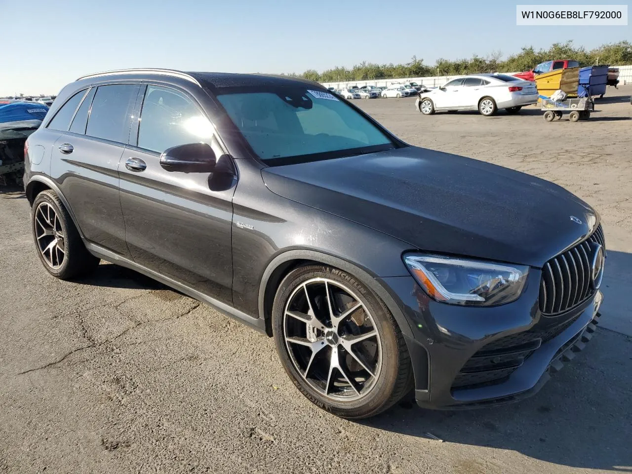 2020 Mercedes-Benz Glc 43 4Matic Amg VIN: W1N0G6EB8LF792000 Lot: 78865224