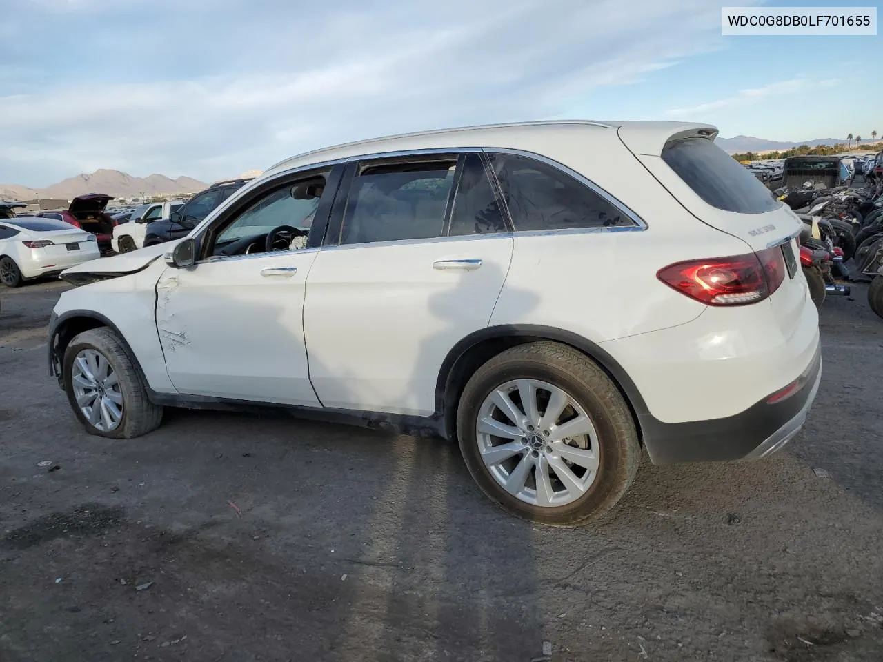 2020 Mercedes-Benz Glc 300 VIN: WDC0G8DB0LF701655 Lot: 79133514