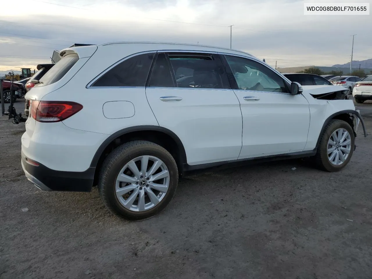 2020 Mercedes-Benz Glc 300 VIN: WDC0G8DB0LF701655 Lot: 79133514