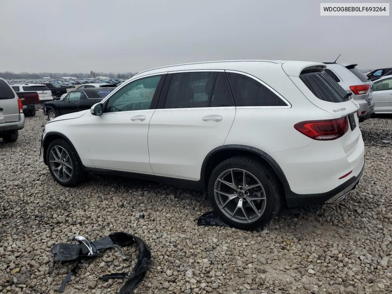 2020 Mercedes-Benz Glc 300 4Matic VIN: WDC0G8EB0LF693264 Lot: 80724974