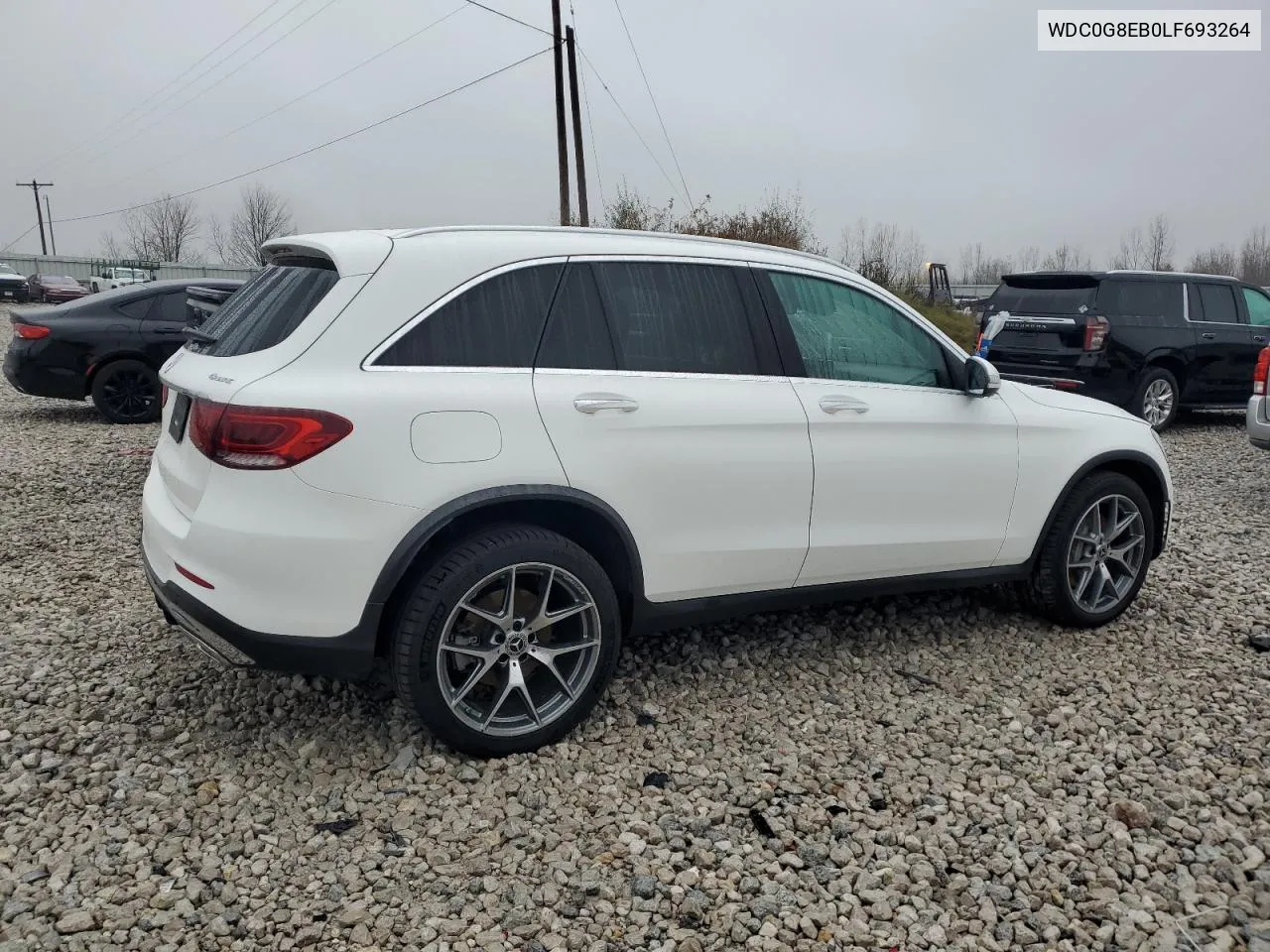 2020 Mercedes-Benz Glc 300 4Matic VIN: WDC0G8EB0LF693264 Lot: 80724974