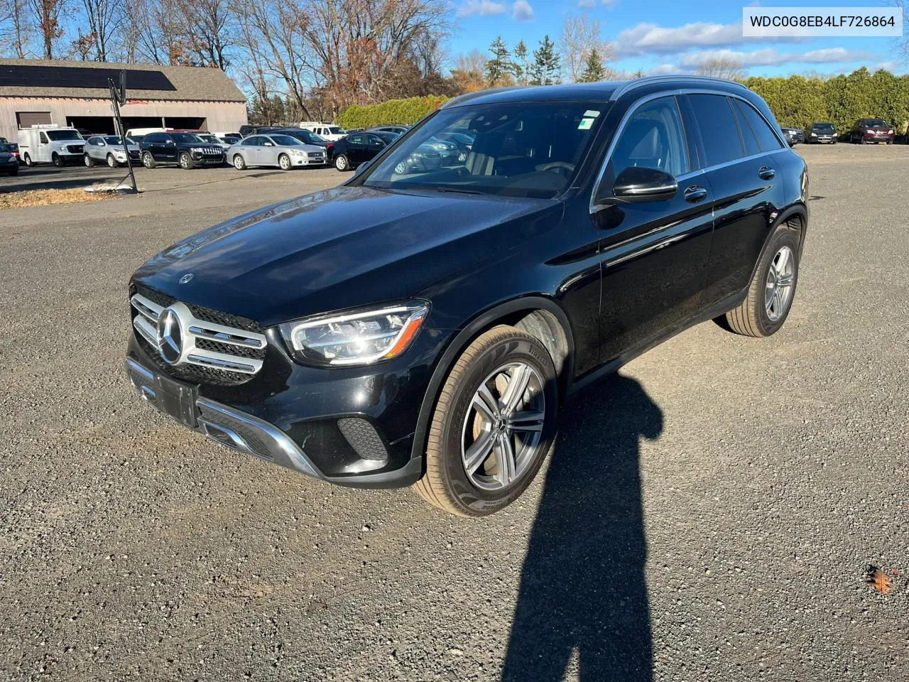 2020 Mercedes-Benz Glc 300 4Matic VIN: WDC0G8EB4LF726864 Lot: 80840494