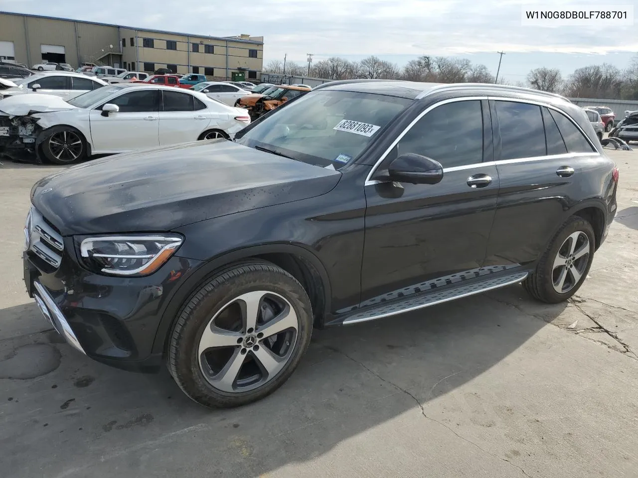 2020 Mercedes-Benz Glc 300 VIN: W1N0G8DB0LF788701 Lot: 82881093