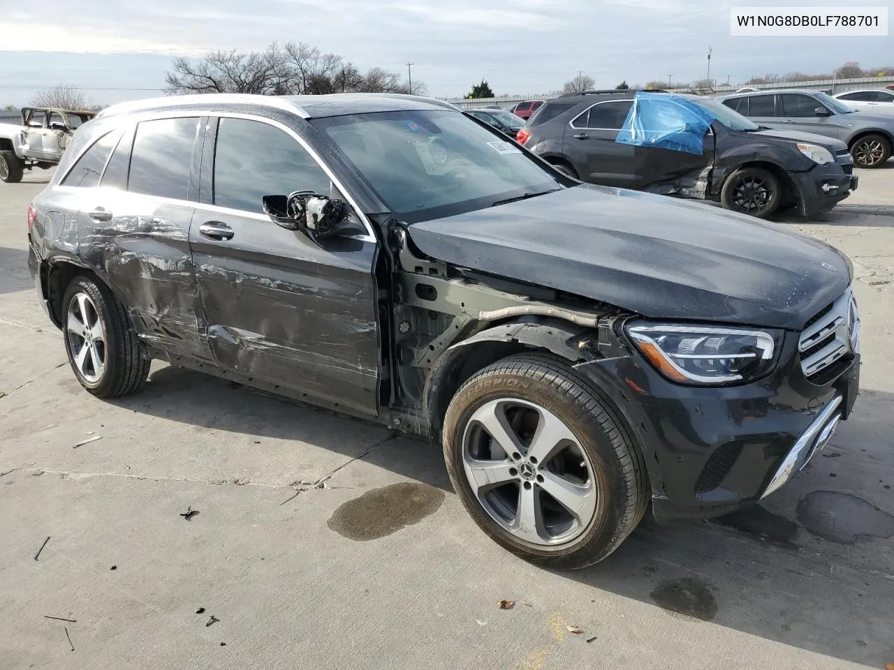 2020 Mercedes-Benz Glc 300 VIN: W1N0G8DB0LF788701 Lot: 82881093