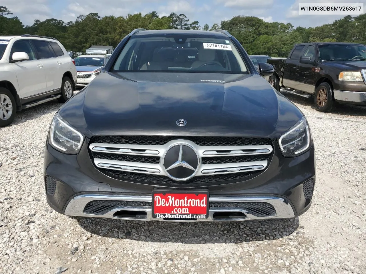 2021 Mercedes-Benz Glc 300 VIN: W1N0G8DB6MV263617 Lot: 52141164