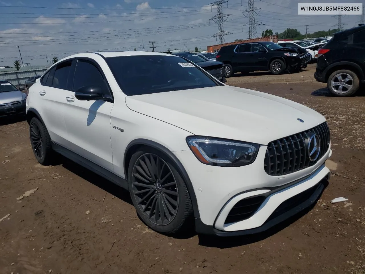 2021 Mercedes-Benz Glc Coupe 63 4Matic Amg VIN: W1N0J8JB5MF882466 Lot: 58476864