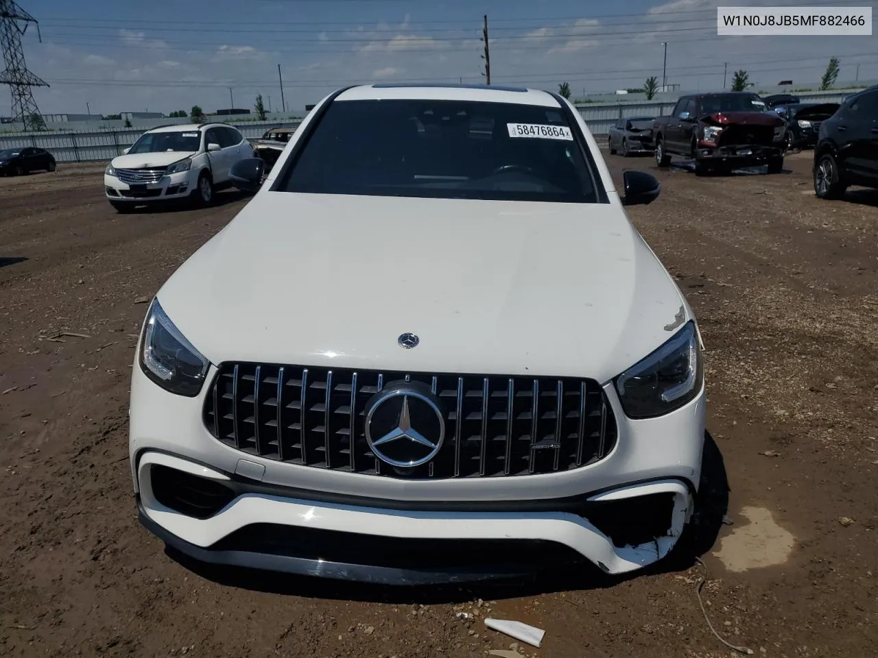 2021 Mercedes-Benz Glc Coupe 63 4Matic Amg VIN: W1N0J8JB5MF882466 Lot: 58476864