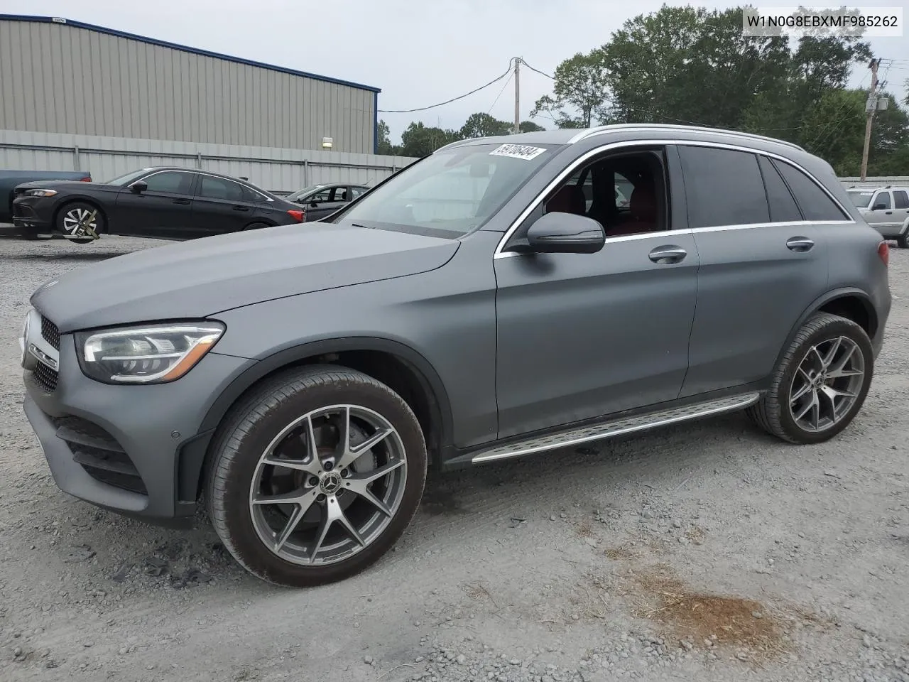 2021 Mercedes-Benz Glc 300 4Matic VIN: W1N0G8EBXMF985262 Lot: 59706484