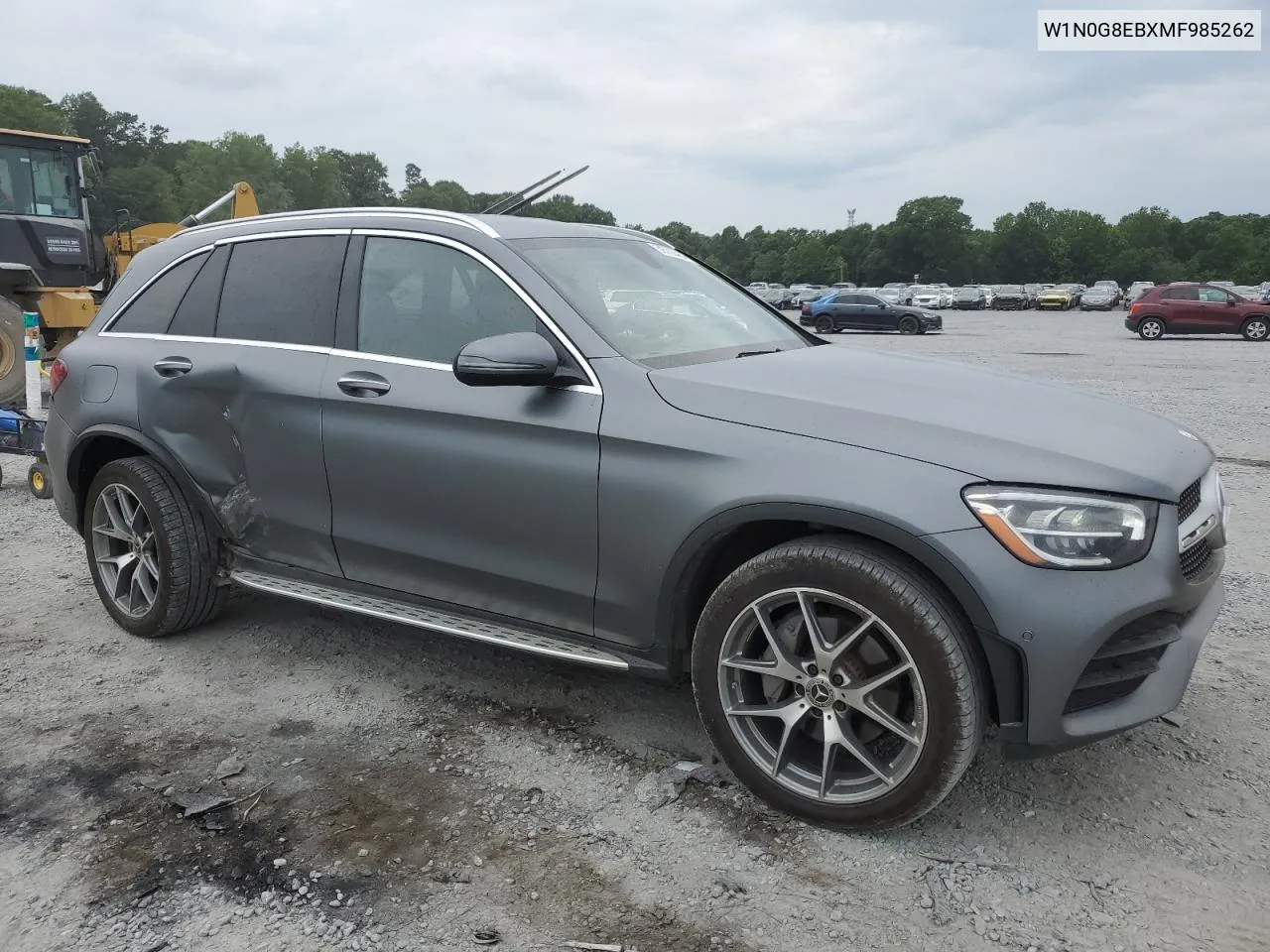 2021 Mercedes-Benz Glc 300 4Matic VIN: W1N0G8EBXMF985262 Lot: 59706484