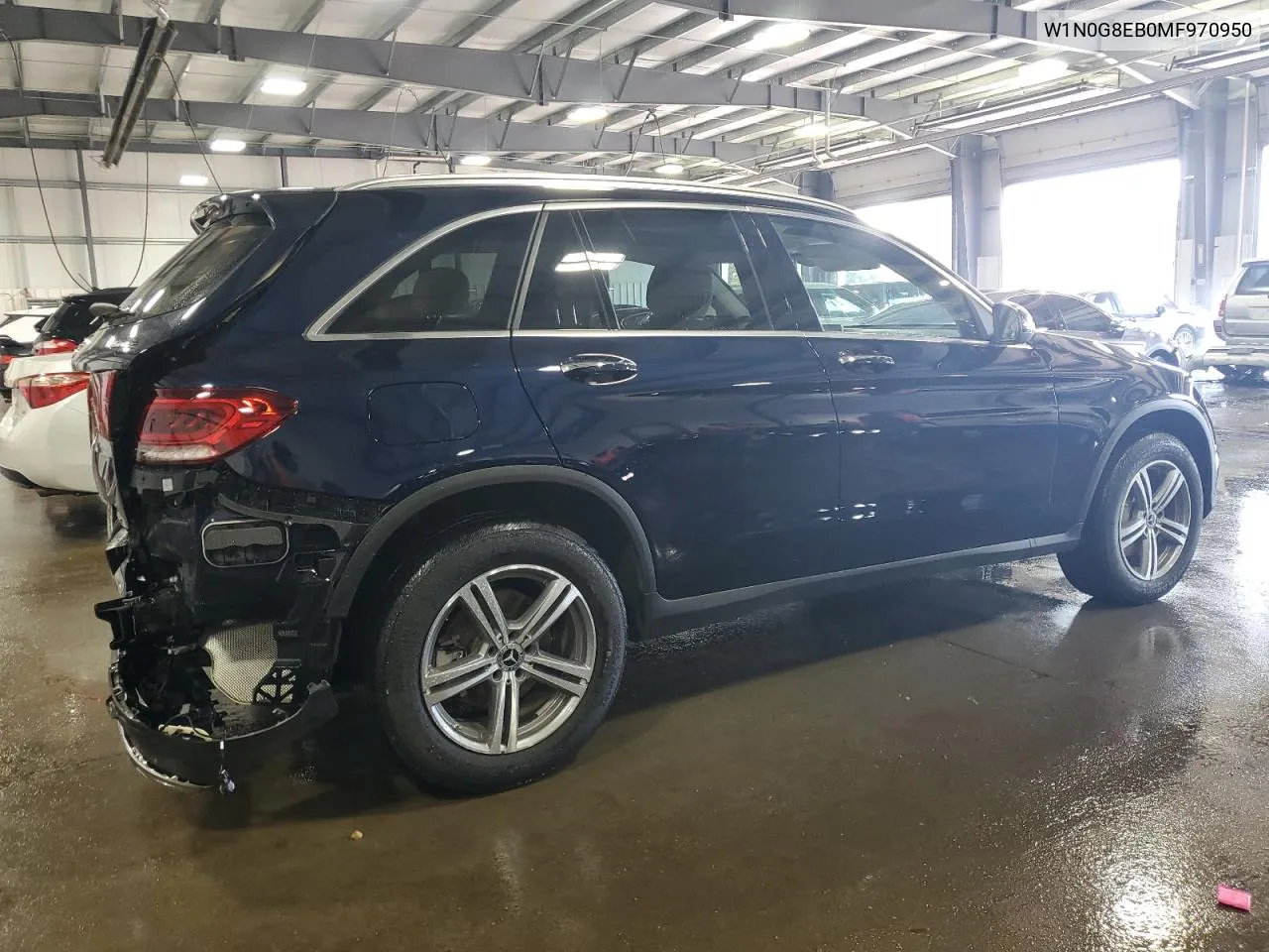 2021 Mercedes-Benz Glc 300 4Matic VIN: W1N0G8EB0MF970950 Lot: 62814034