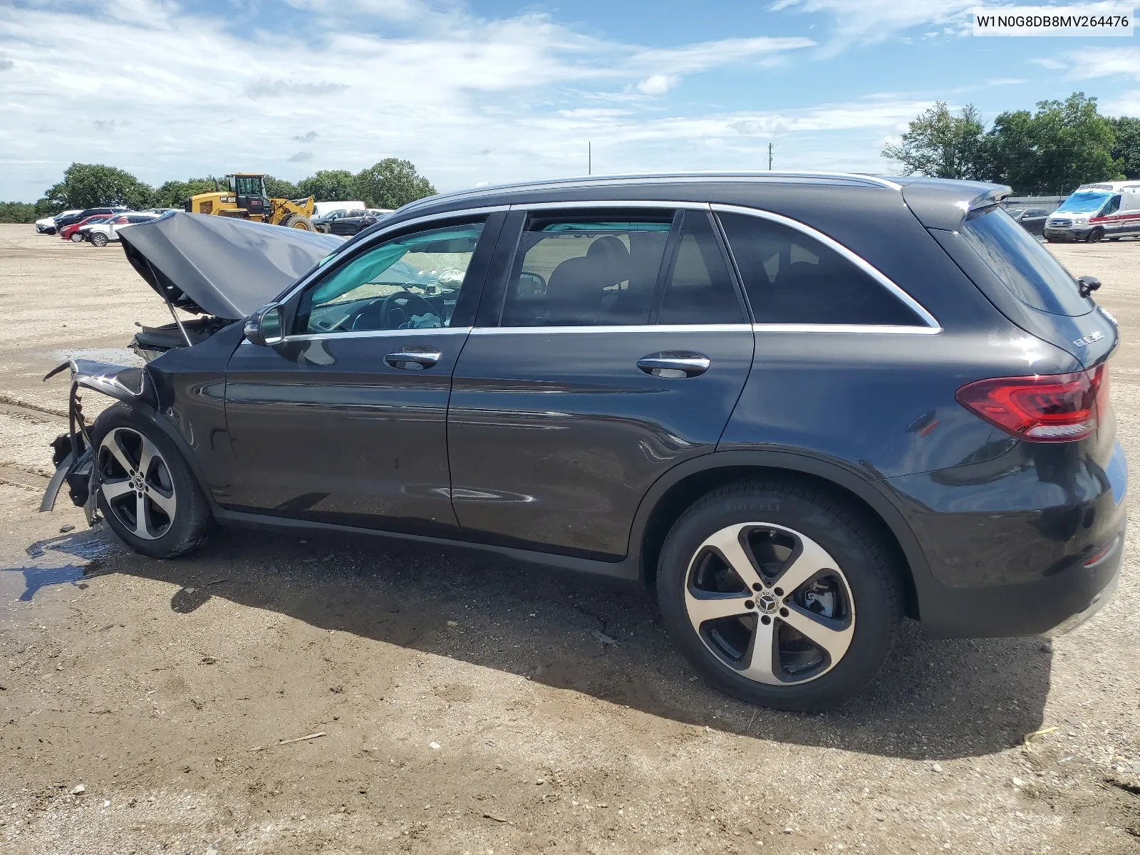 2021 Mercedes-Benz Glc 300 VIN: W1N0G8DB8MV264476 Lot: 63565634