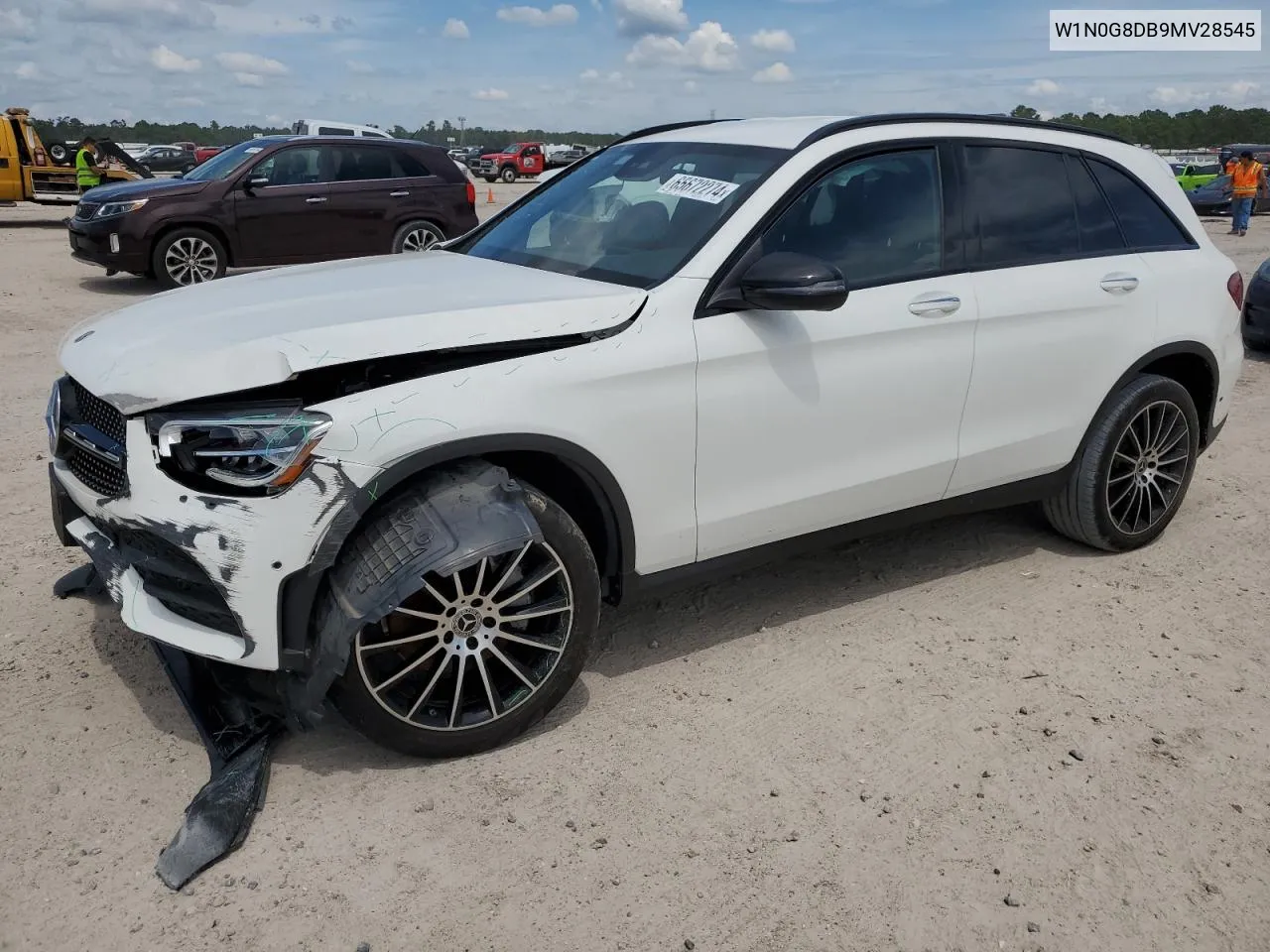 2021 Mercedes-Benz Glc 300 VIN: W1N0G8DB9MV28545 Lot: 65672274