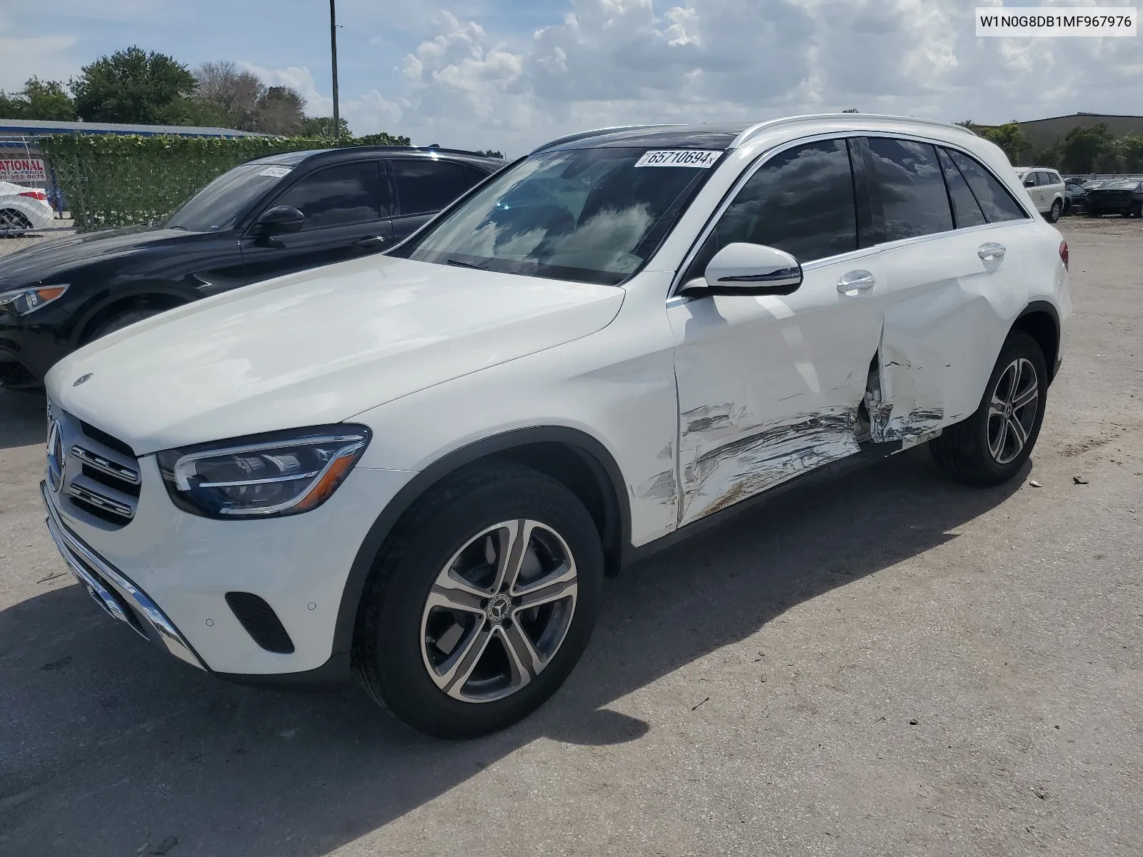 2021 Mercedes-Benz Glc 300 VIN: W1N0G8DB1MF967976 Lot: 65710694