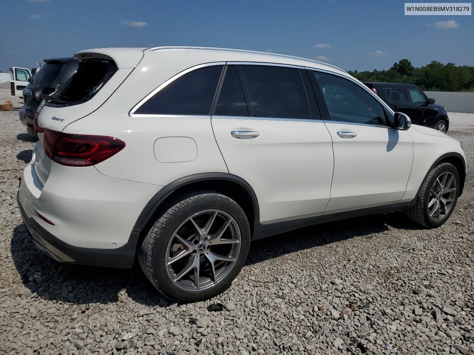 2021 Mercedes-Benz Glc 300 4Matic VIN: W1N0G8EB5MV318279 Lot: 65903034