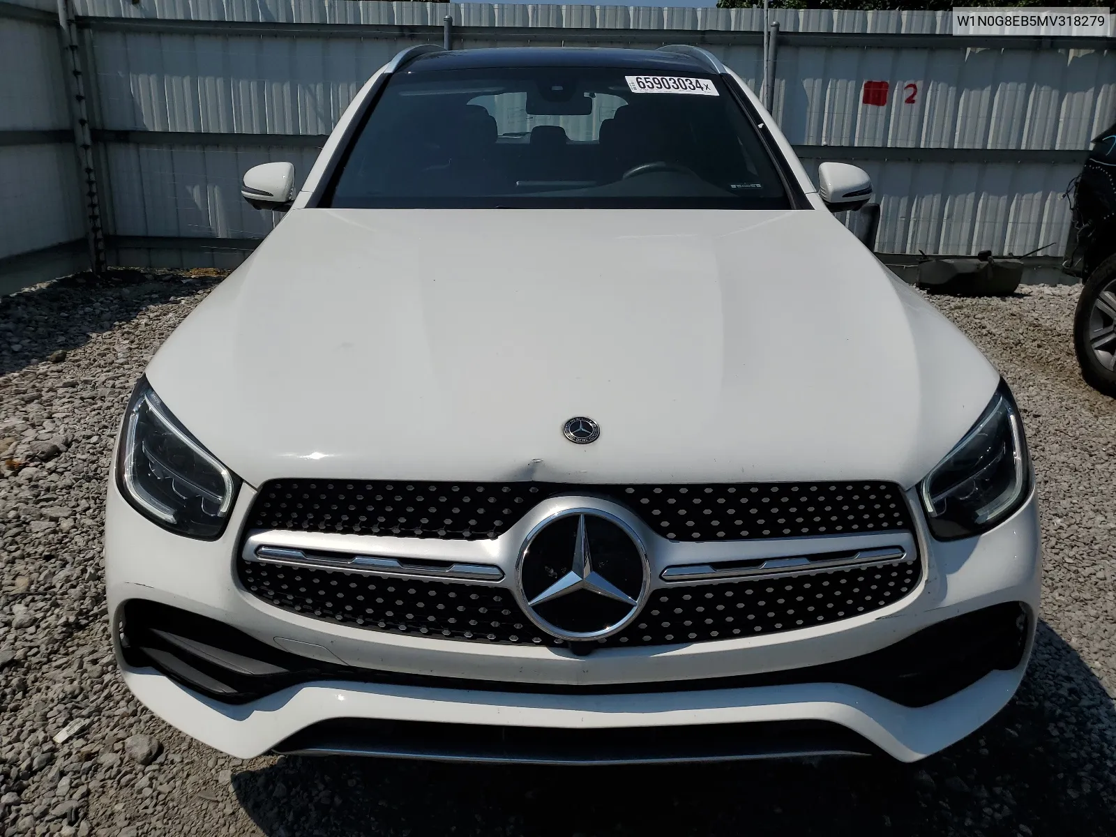 2021 Mercedes-Benz Glc 300 4Matic VIN: W1N0G8EB5MV318279 Lot: 65903034