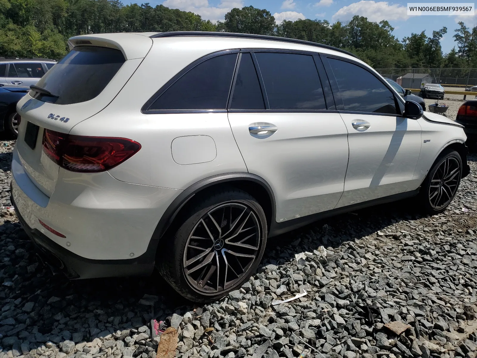 2021 Mercedes-Benz Glc 43 4Matic Amg VIN: W1N0G6EB5MF939567 Lot: 66561274