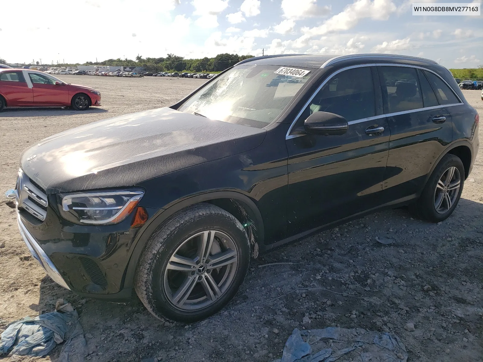 2021 Mercedes-Benz Glc 300 VIN: W1N0G8DB8MV277163 Lot: 67034064