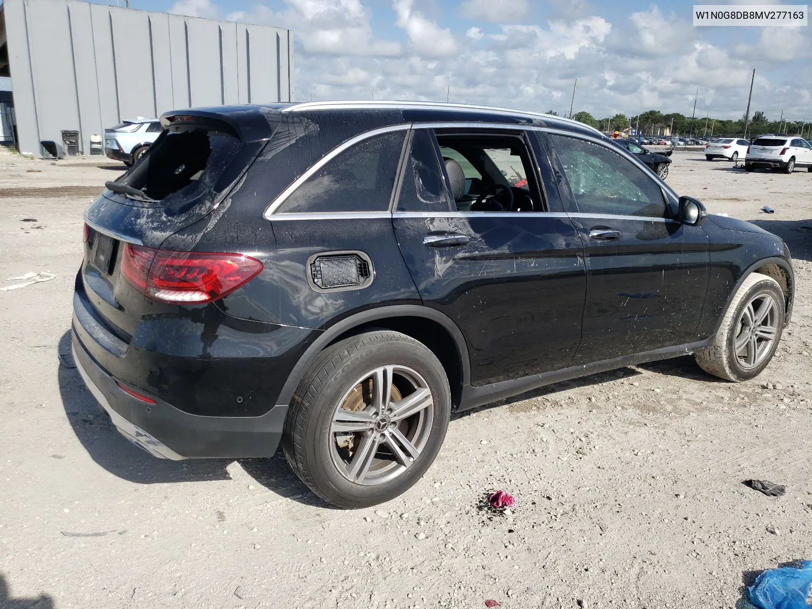 2021 Mercedes-Benz Glc 300 VIN: W1N0G8DB8MV277163 Lot: 67034064