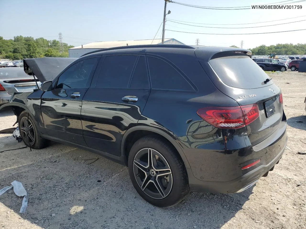 2021 Mercedes-Benz Glc 300 4Matic VIN: W1N0G8EB0MV301759 Lot: 67152834