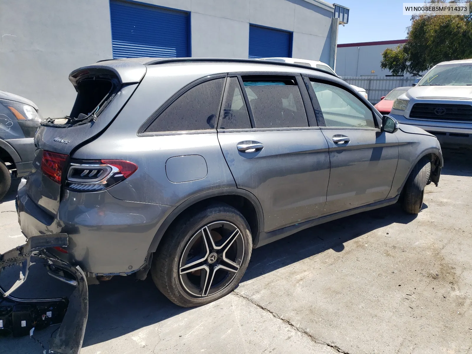 2021 Mercedes-Benz Glc 300 4Matic VIN: W1N0G8EB5MF914373 Lot: 67942334