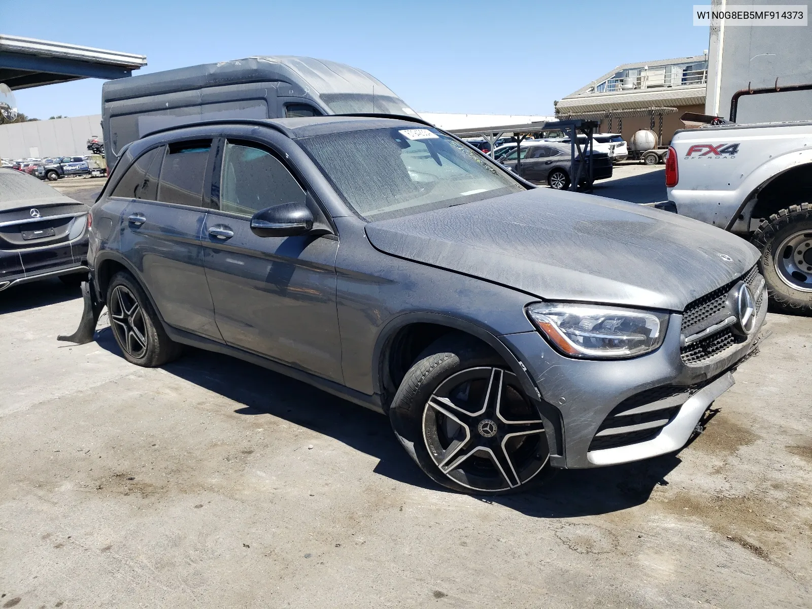 2021 Mercedes-Benz Glc 300 4Matic VIN: W1N0G8EB5MF914373 Lot: 67942334