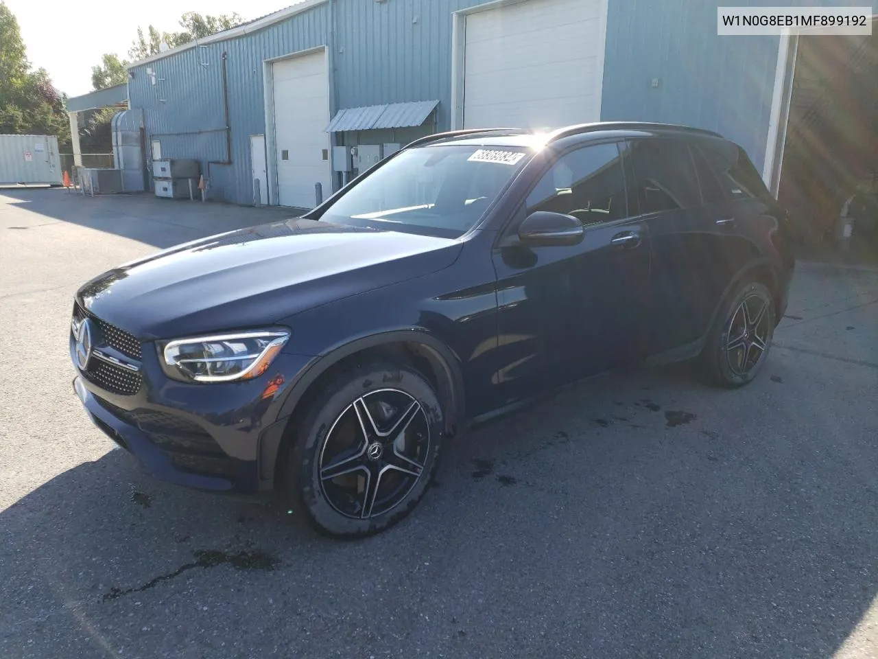 2021 Mercedes-Benz Glc 300 4Matic VIN: W1N0G8EB1MF899192 Lot: 68369834