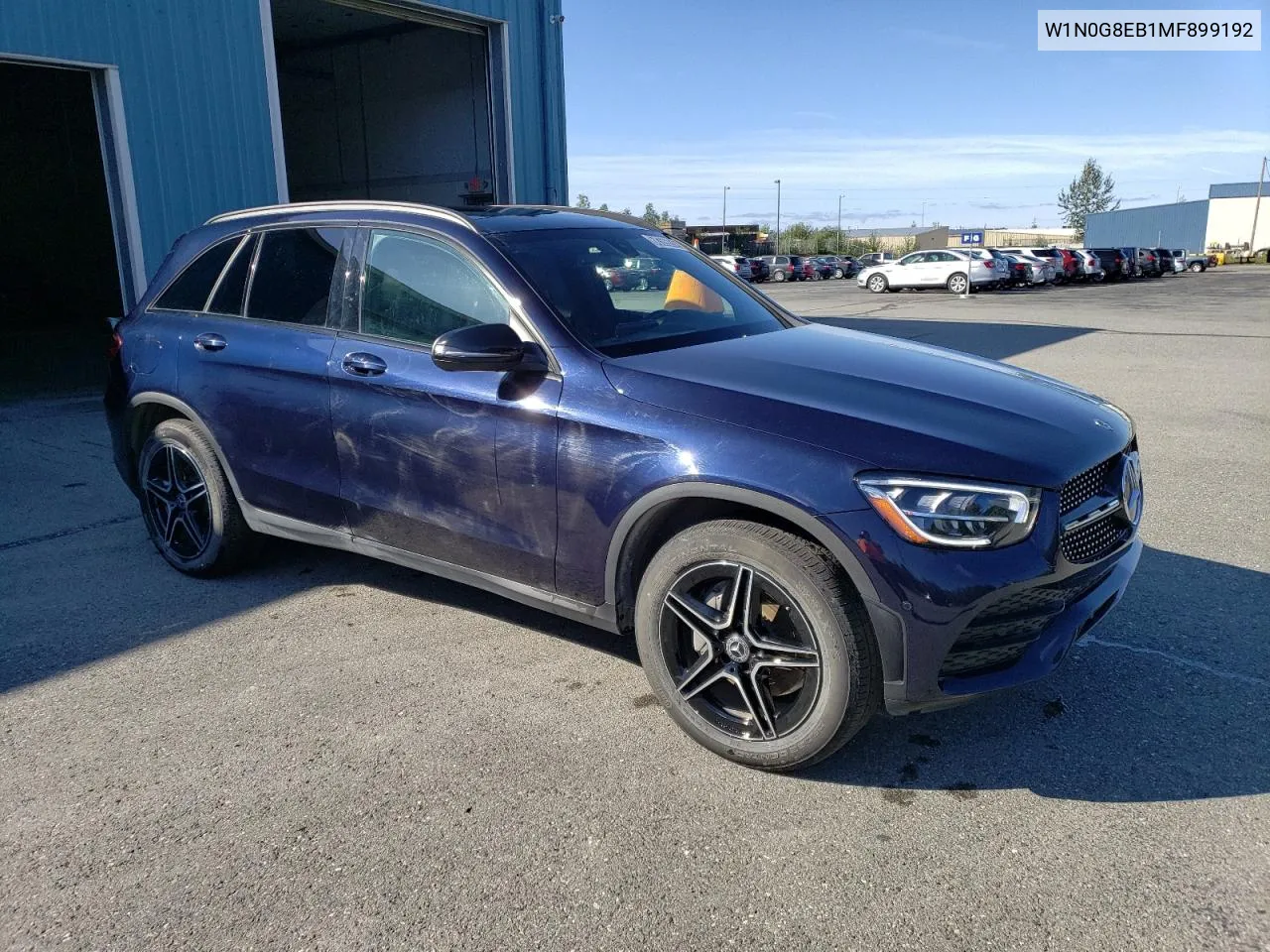 2021 Mercedes-Benz Glc 300 4Matic VIN: W1N0G8EB1MF899192 Lot: 68369834