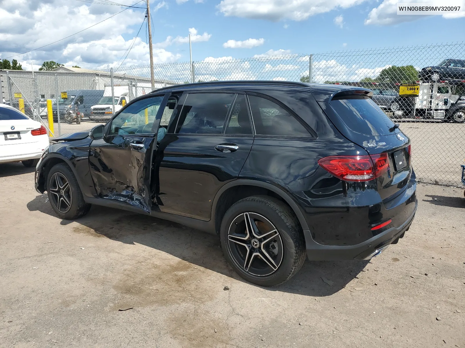 2021 Mercedes-Benz Glc 300 4Matic VIN: W1N0G8EB9MV320097 Lot: 68511914