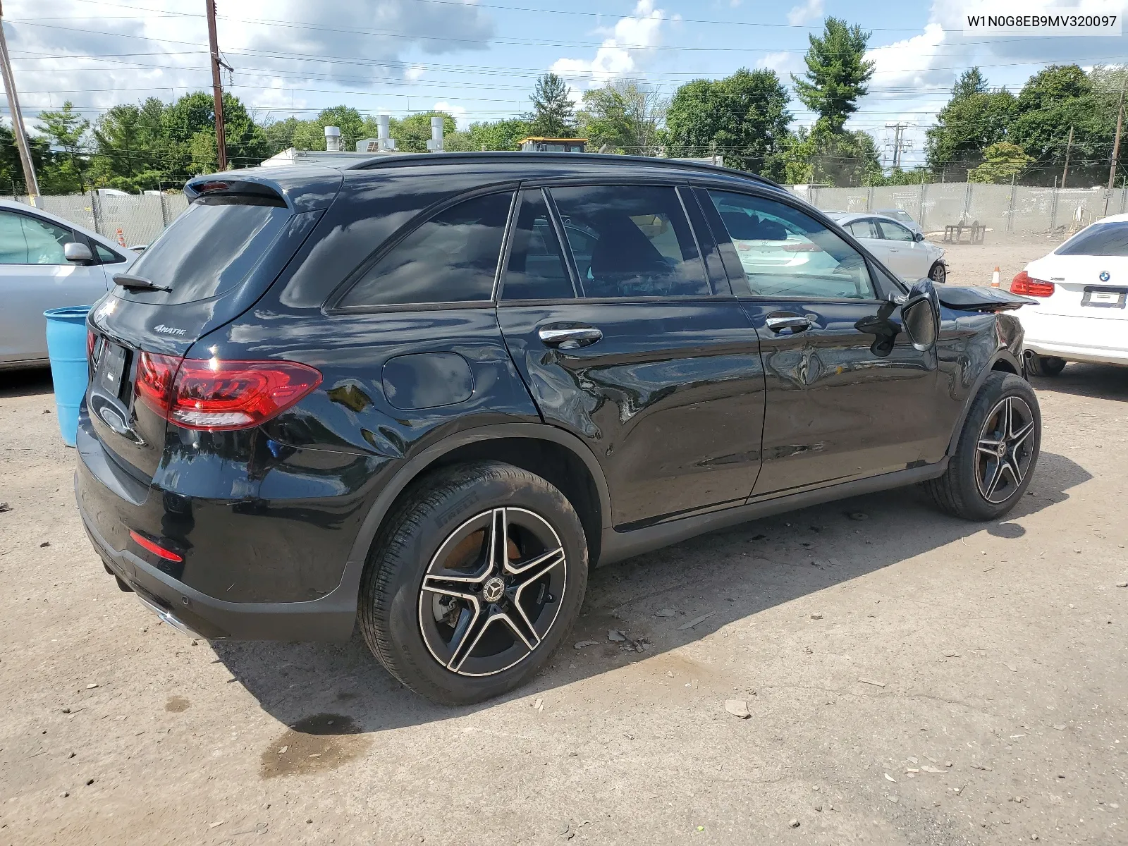 2021 Mercedes-Benz Glc 300 4Matic VIN: W1N0G8EB9MV320097 Lot: 68511914