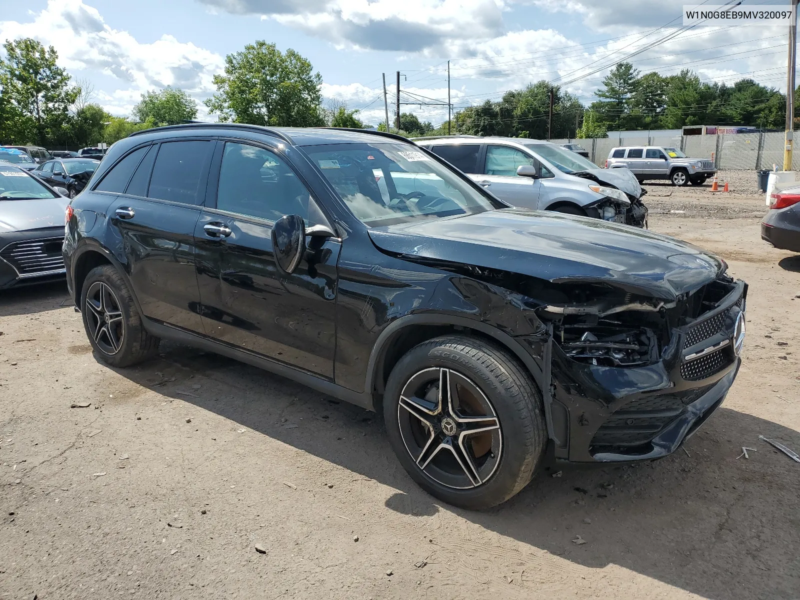 2021 Mercedes-Benz Glc 300 4Matic VIN: W1N0G8EB9MV320097 Lot: 68511914