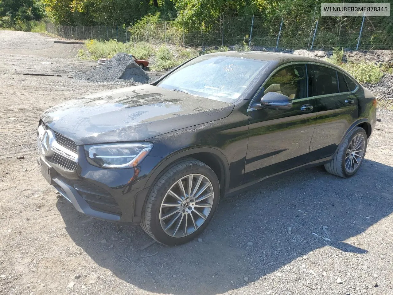 2021 Mercedes-Benz Glc Coupe 300 4Matic VIN: W1N0J8EB3MF878345 Lot: 69117094