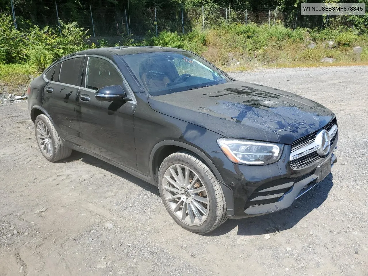 2021 Mercedes-Benz Glc Coupe 300 4Matic VIN: W1N0J8EB3MF878345 Lot: 69117094