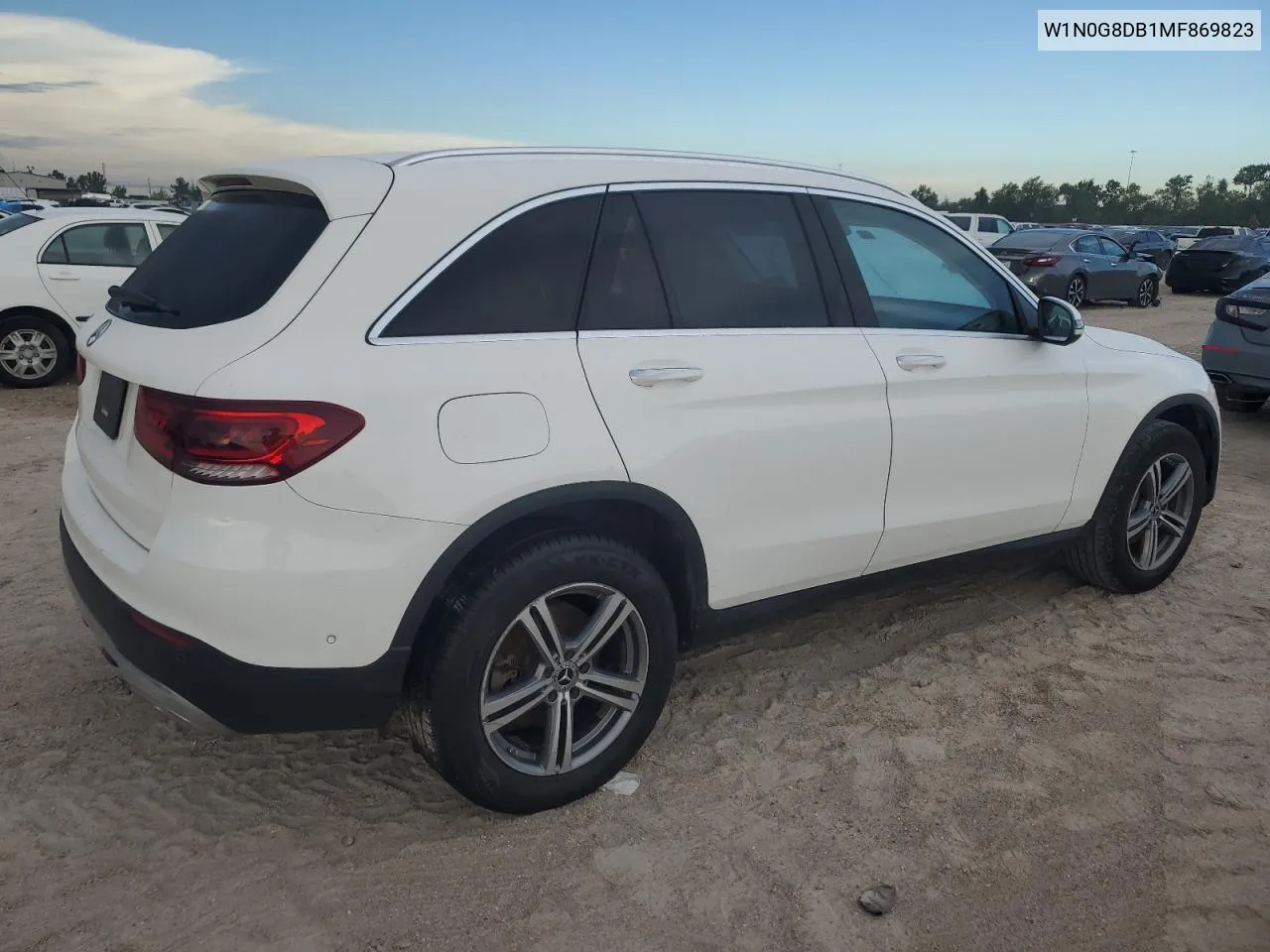 2021 Mercedes-Benz Glc 300 VIN: W1N0G8DB1MF869823 Lot: 69368944