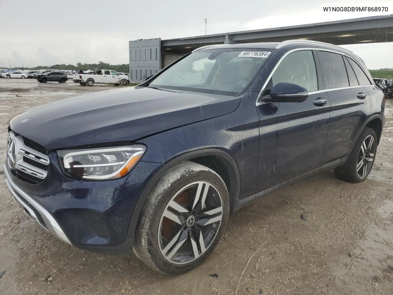 2021 Mercedes-Benz Glc 300 VIN: W1N0G8DB9MF868970 Lot: 69776384