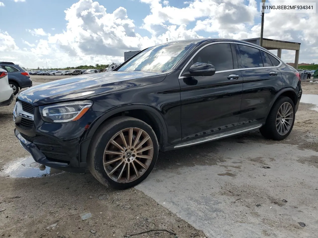 2021 Mercedes-Benz Glc Coupe 300 4Matic VIN: W1N0J8EB2MF934341 Lot: 69781804