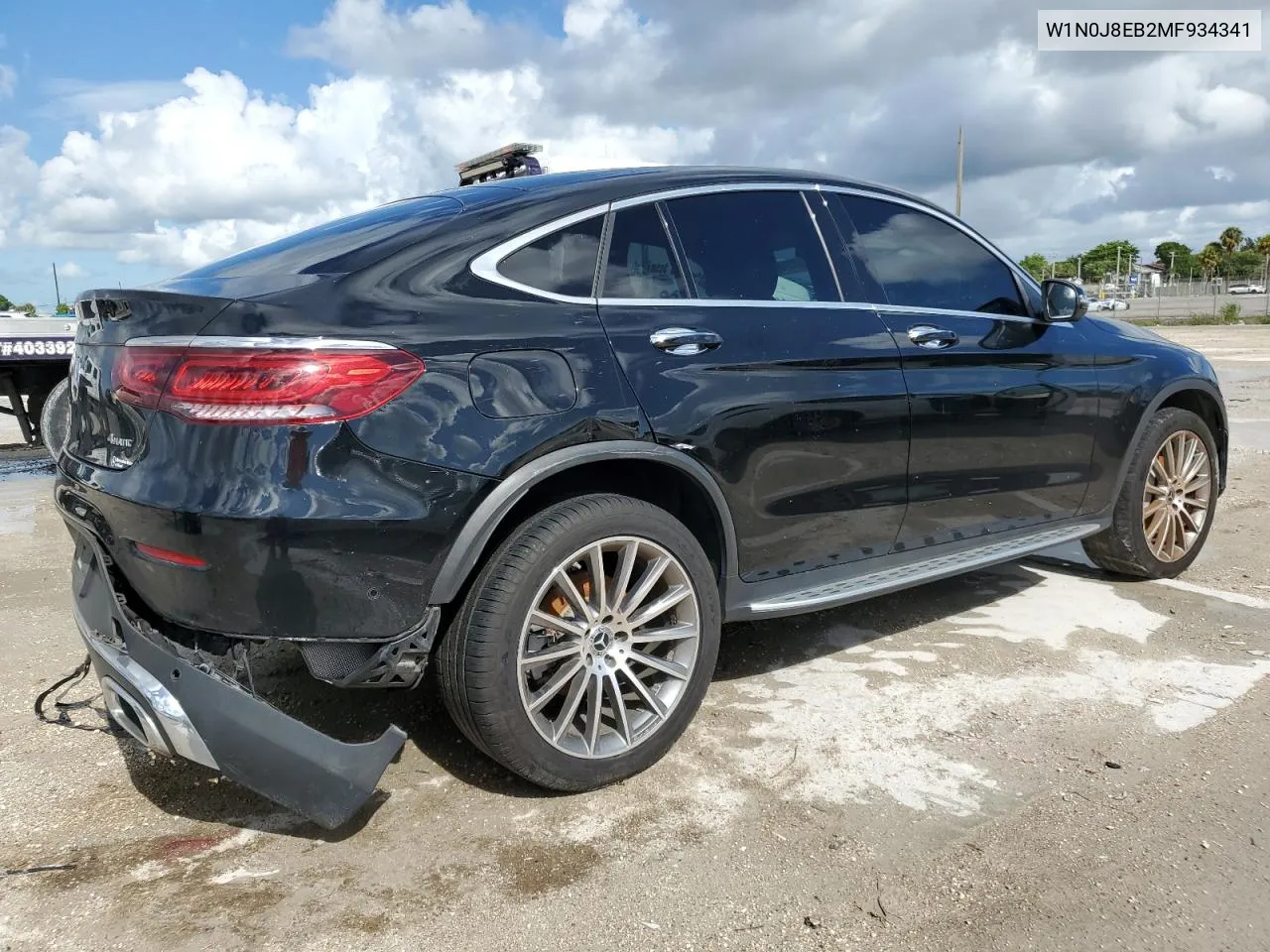 2021 Mercedes-Benz Glc Coupe 300 4Matic VIN: W1N0J8EB2MF934341 Lot: 69781804